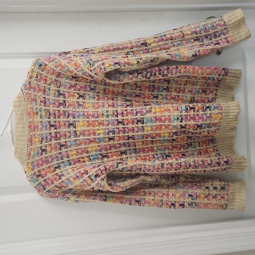 Multicolor sweater size M - Picture 3 of 4